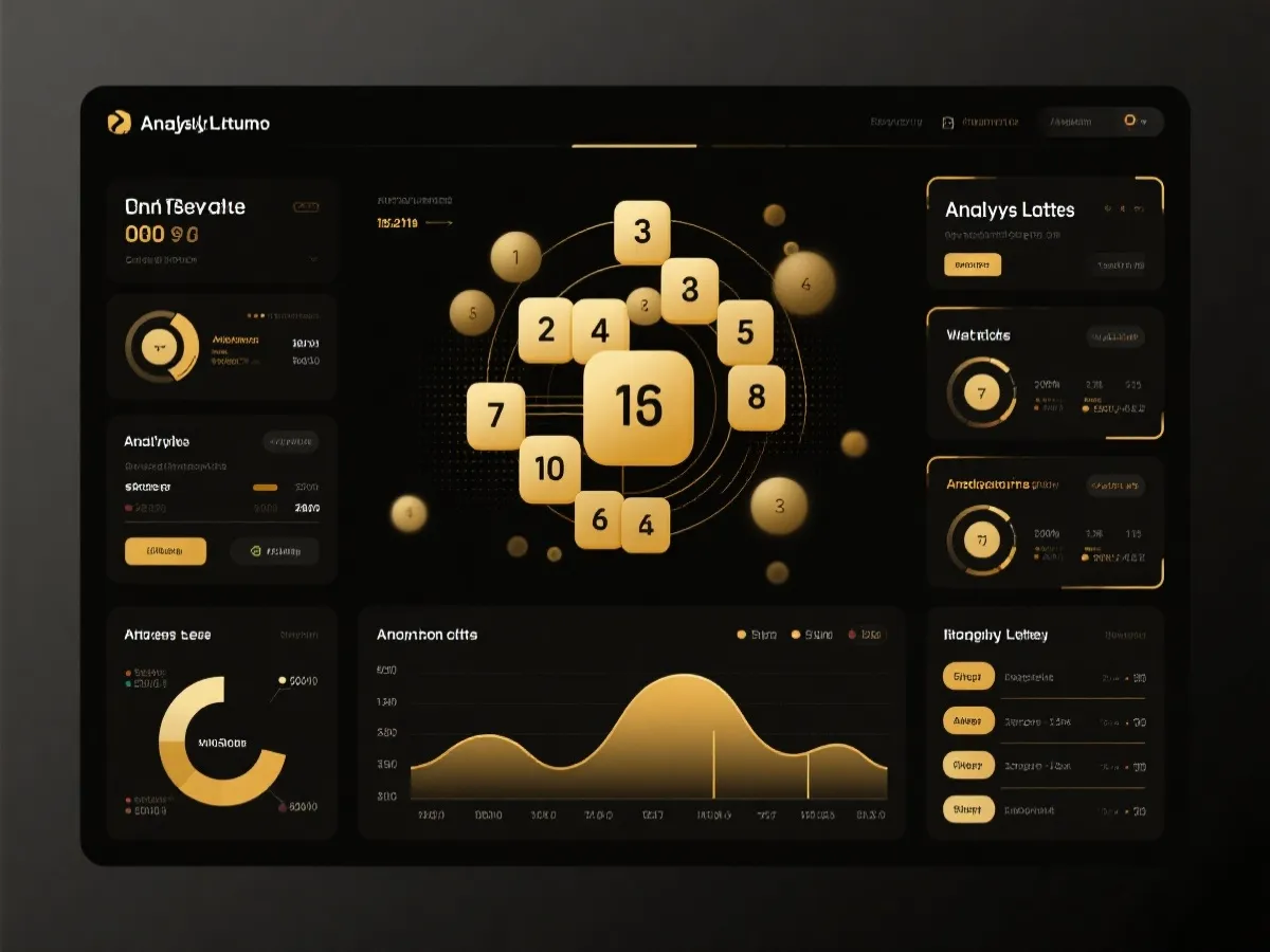 澳洲幸运5走勢分析儀表板示意圖