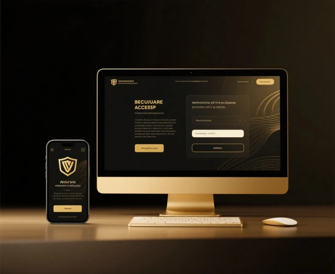 安全平台入口示意